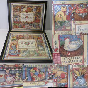 Susan Winget (2) Framed Farmhouse Country themed Prints